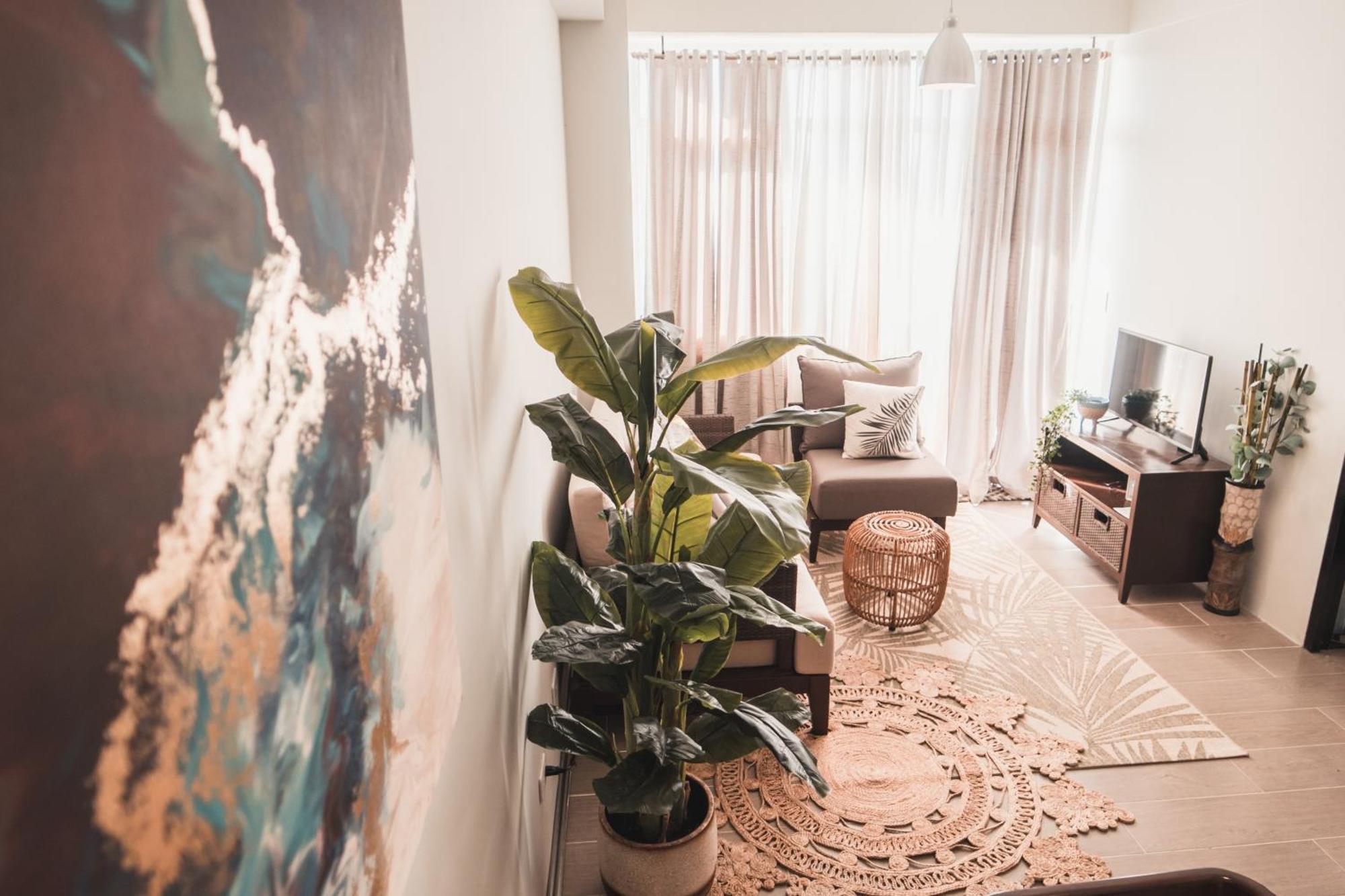 Modern Tropical Luxe Apartment - Boracay Newcoast Yapak Buitenkant foto