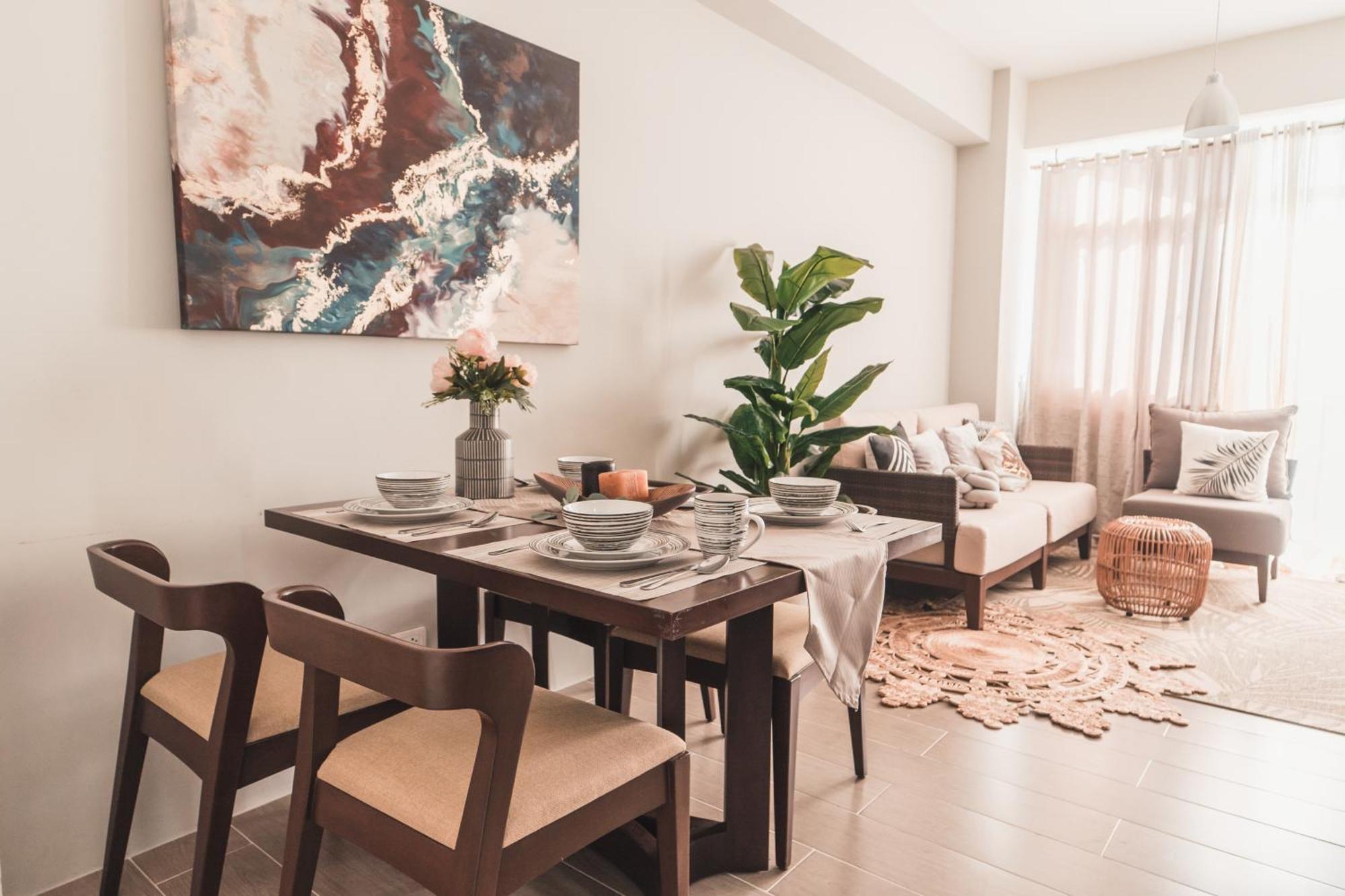 Modern Tropical Luxe Apartment - Boracay Newcoast Yapak Buitenkant foto